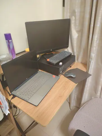 Foldable study table compact design
