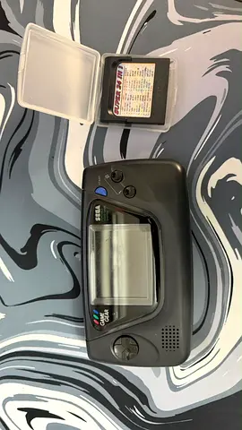Sega game gear with 24 in 1 game