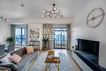 High-Floor 2BR Apartment | Marina & City Views | Fully Furnished