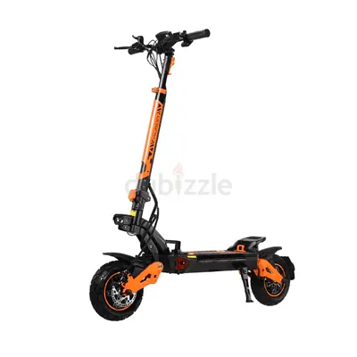 Kugoo Dual Motor Electric Scooter 2 X 1500W 60V 20.8Ah 75km/H 60km Range Orange G5 Pro Max
