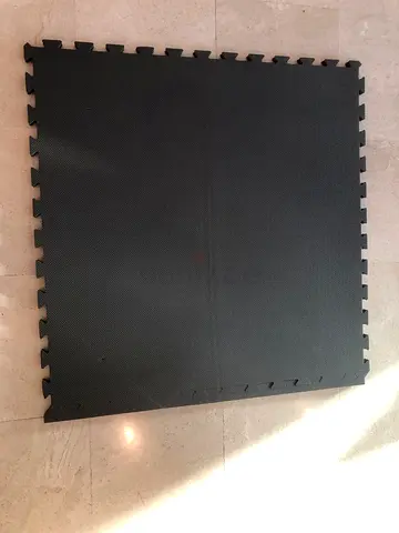 Interlocking Foam Gym Floor Tile - Grey