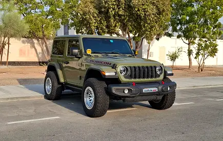 AED 3191/month | 2025 Jeep Wrangler Rubicon | GCC Specs | Ref#516835