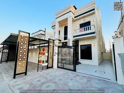 Villa for sale opposite a garden, including registration fees, electricity, water and air conditioning.