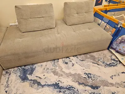 3 seater sofa with removable back rest