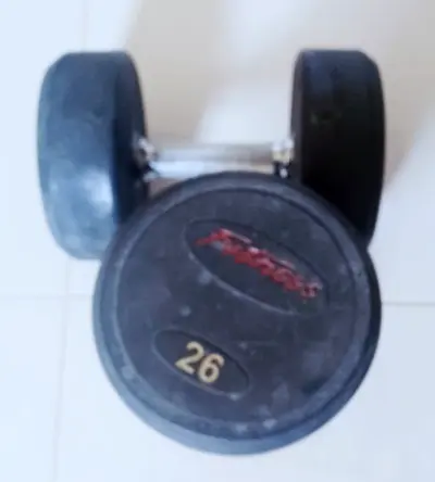 108 kgs - Polyurethane heavy dumbells - 2 pair