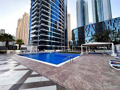 Elegant 1-Bedroom with Marina View in Bay Central