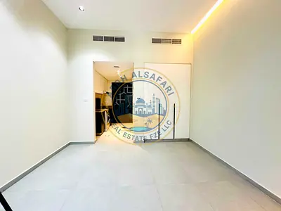 Lavish Studio with balcony kitchen appliances