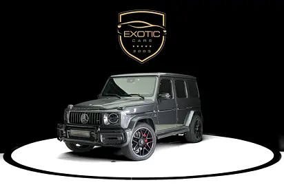WARRANTY JULY 2027 | CARBON INTERIOR | BURMESTER AUDIO | NIGHT PACKAGE | G63 AMG | GCC CAR