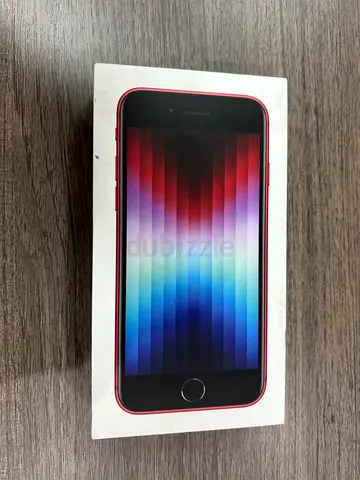 Sealed Apple iPhone SE 256 gb box (red logo) - unopened