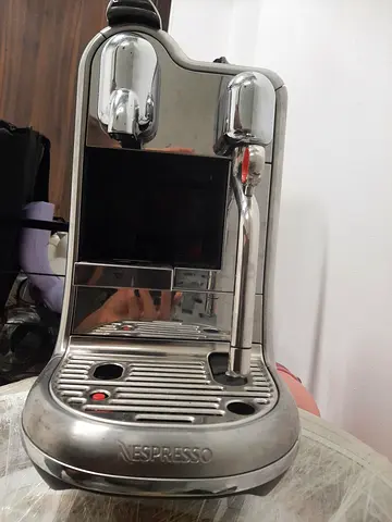 Nespresso Capsule Espresso Machine - Metallic Finish, Good Working Condition