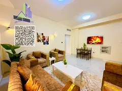 Furnished 1 BHK | New building | New furnishings | Prime location in Al Nuaimiya.