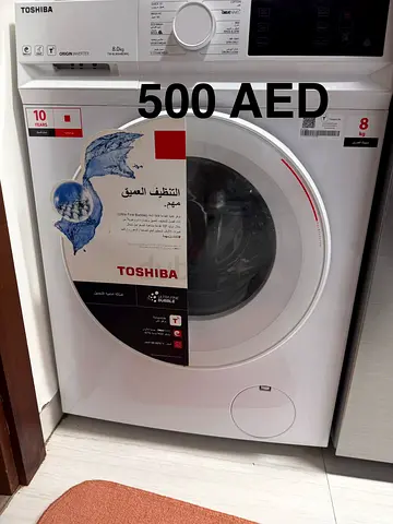 Toshiba 8kg Front Load Washing Machine - Good Condition