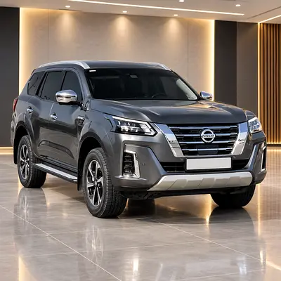 Nissan X-Terra 2025 Platinum | GCC | Only 2,100 KM | Premium Black & Red Interior
