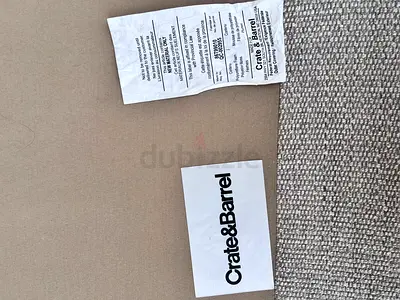 Crate&barrel L Shape Sofa Excellent condition