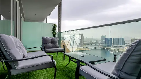 High Floor | Furnished |Canal View| Vacant October