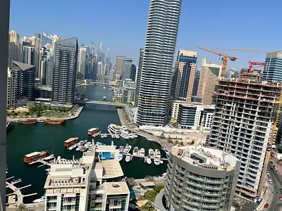 Partial Marina View | Chiller Free | Fully Furnished