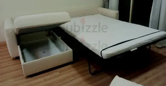 Excellent condition IKEA vimle l'shape Sofa bed