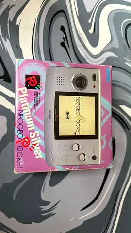 SNK Neo Geo Pocket Color Platinum Silver
