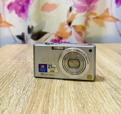 Panasonic Lumix 10MP Point & Shoot Camera - Silver