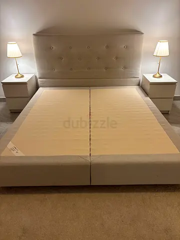 King size bed 180x200 cm