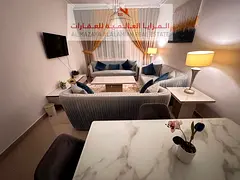 Fully Furnished Two Bedroom Apartment for Monthly Rent in Al Taawun Manaral 3 - Balcony Open View