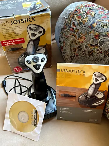 🎮 SilverCrest JS101 USB Joystick – For Sale good condition, perfect for PC gaming and flight/simula