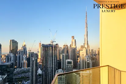 High Floor| Unfurnished | Ready| Burj Khalifa View