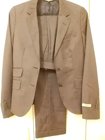 Grey ladie's business suit Sacoor Brothers