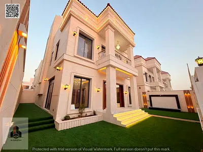 Modern 4-bedroom villa in Al-Haliou 1 area, all fees included, negotiable. Golden visa available.