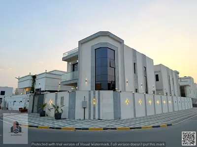 🏡 للبيع فيلا سكنية استثمارية سوبر ديلوكس في الزاهية – عجمان | كورنر | على شارعين قار | تشطيب فاخر