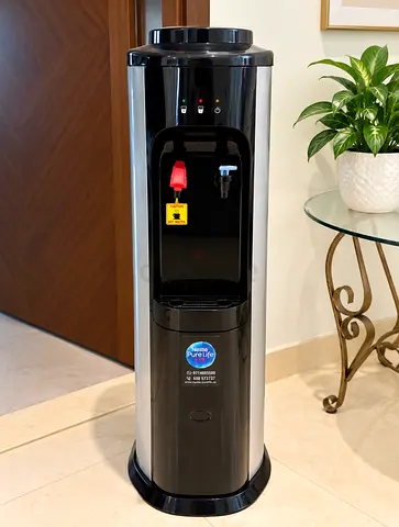 Black Freestanding Water Dispenser- ONLY HOT WATER - NO COLD WATER