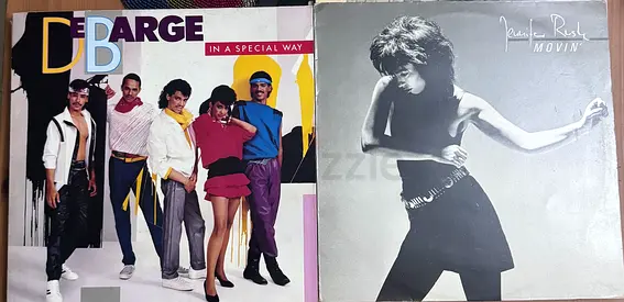 Vintage Vinyl Records: DeBarge - In a Special Way & Jennifer Rush - Movin'