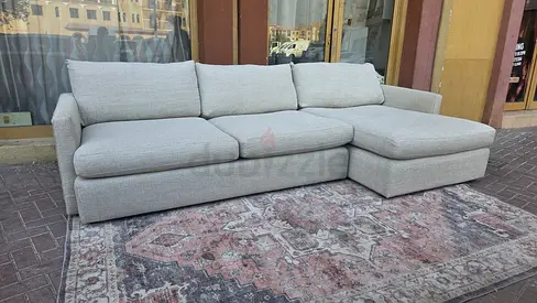 Crate&barrel Lounge deep L shape sofa
