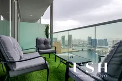 Fully Furnished 1BR | Canal View | High Floor | Available From 14 October