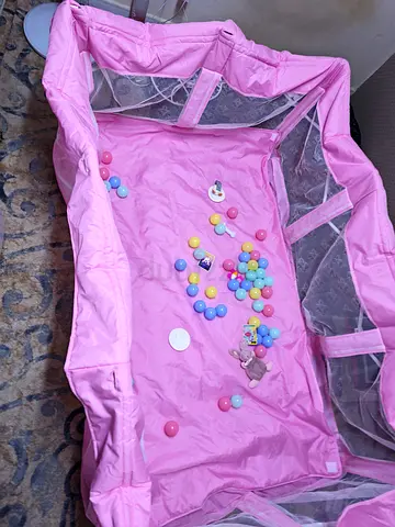 Pink Baby Playpen 80 aed