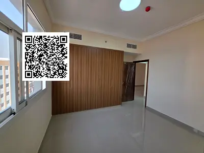 Annual Rent in Ajman – Al Jurf 3 Spacious 1-bedroom apartment with a living room, balcony and kitchen, located in a prime location close to Sheikh Mo