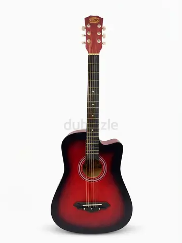 Brand New Acoustic guitar 38 inch with Capo, Extra strings & 2 Picks with Free Delivery