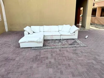 Marina home Modular sofa with footstool