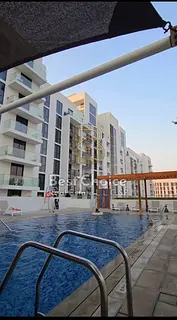 1-Bedroom Apartment in Boulevard, Aljada | Stunning Pool View | Promising Investment Opportunity