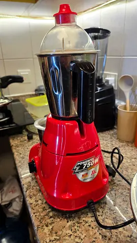 Red Electric Coffee Grinder / Spice Grinder - Used