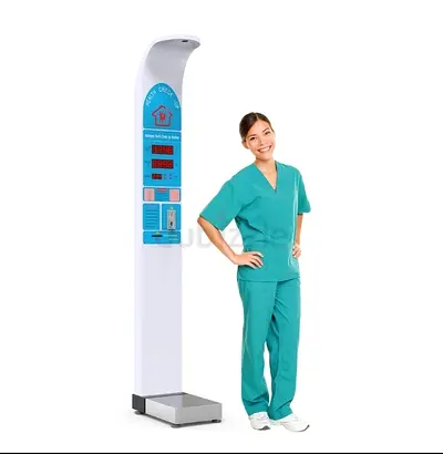 Electric  wight hight & print coin mashine