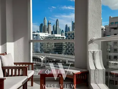 Palm Jumeirah Living | 2BR+Maid | Balcony