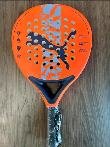 Orange Puma Padel Racket - Good Condition