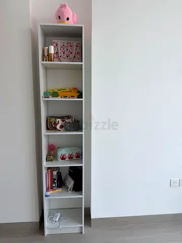 Tall 6 Tier Bookcase