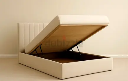 New style Queen size hydraulic bed including mattress storage bed Double bed Queen bed