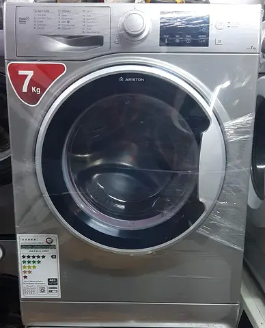 Ariston 7kg Front Load Washing Machine - Silver
