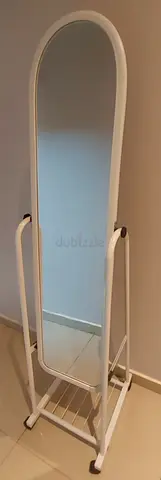 Movable Mirror With Storage Compartment