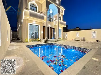 Own a luxurious, classic-designed villa with two floors and a rooftop terrace, featuring a 5000 sq