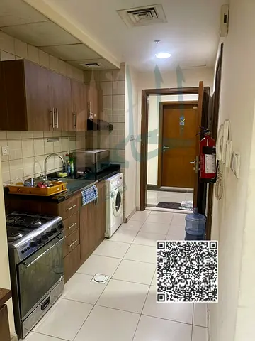 استوديو مفروش للإيجار الشهري في أبراج عجمان وان تاور | تكييف مركزي | شامل جميع الفواتير والباركينج | جاهز للسكن