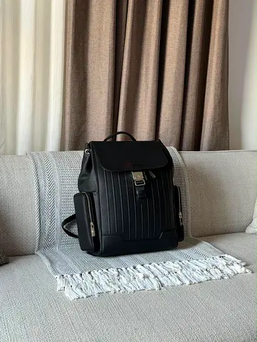 RIMOWA - Never Still Leather Flap Backpack Large